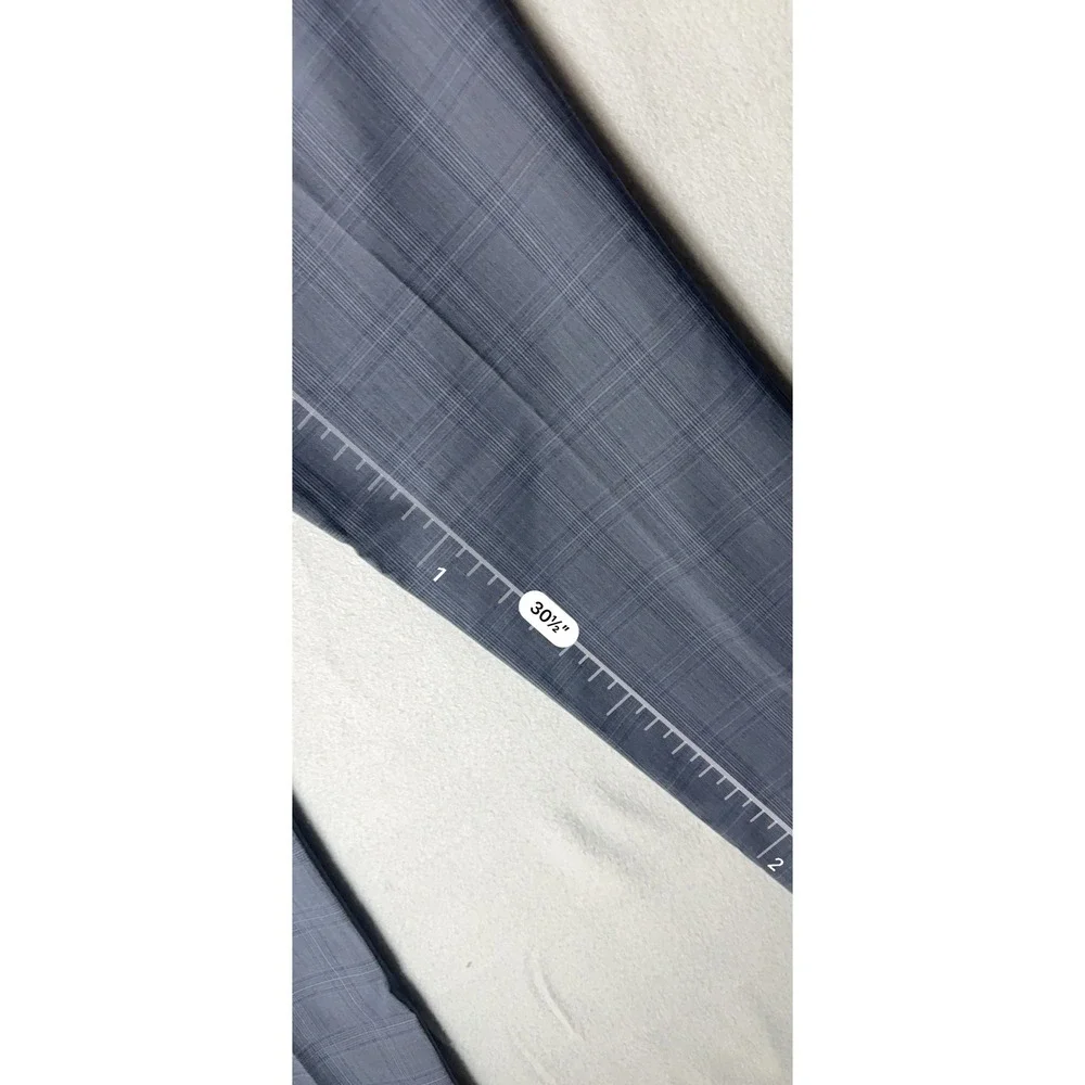 J.Crew Thompson Glen Plaid Dress Pants DBG Blue Grey AP879 Mens 33x32 New